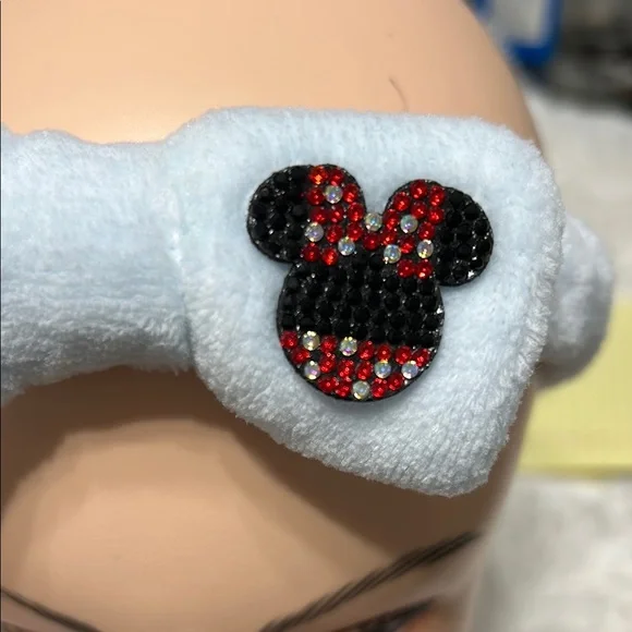 Fashion Jewelry Red and Blue Hair Accessory with Mickey Design - Picture 2 of 5